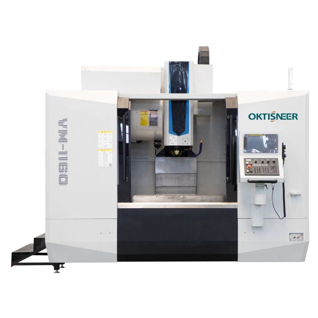 CNC Vertical Milling Machine Vmc1370 High Accuracy with 4kw Main Motor Power