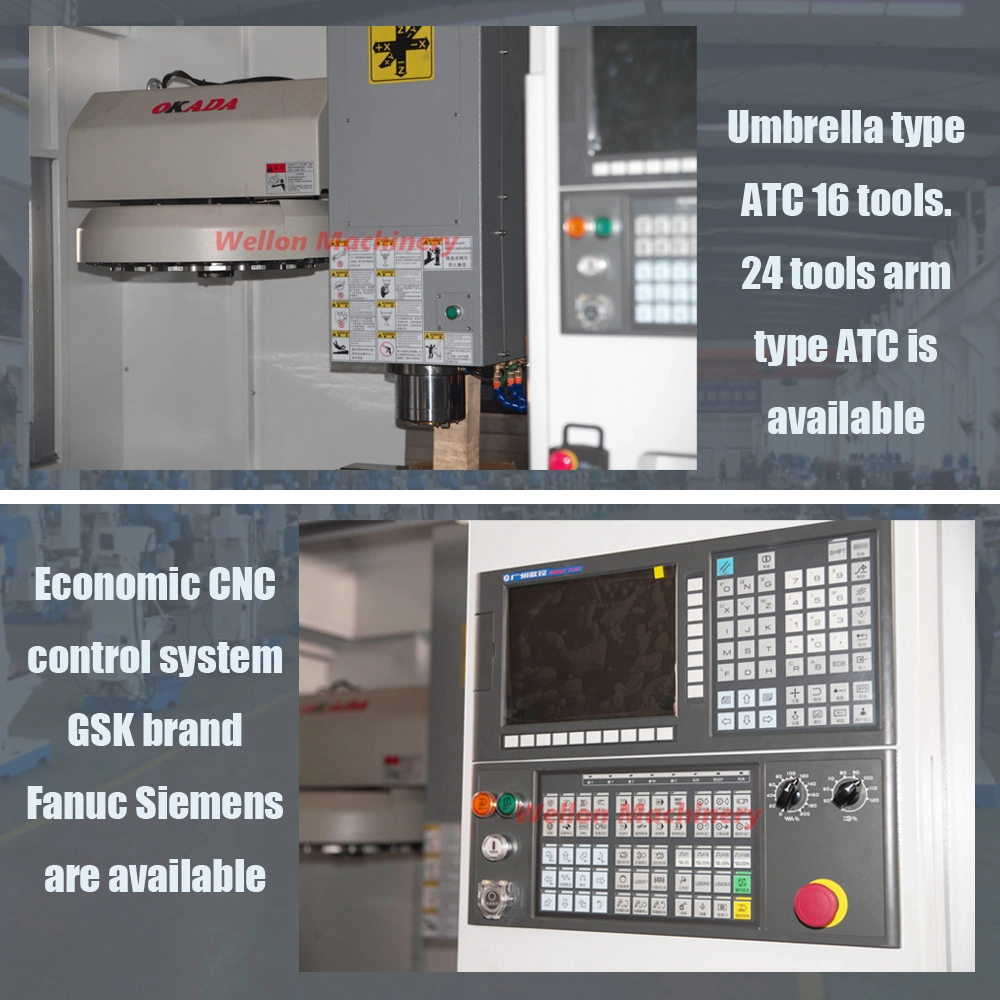 Vmc850 Vmc855 Milling Center CNC Vertical Machining Center with CE